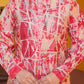 Pure Muslin Silk Coord Set with Sparkle Work